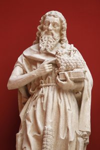 National Museum of French monuments. Sainte Chapelle, Chateaudun. Saint John the Baptist. Cast, Paris, France 作者 不明