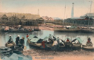 新加坡桑潘土著人，c1910 作者 不明