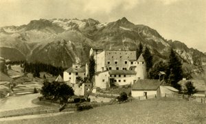 瑙德斯贝格城堡，瑙德斯，奥地利，c1935。 作者 不明