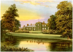 坎伯里亚郡纳瑟霍尔（Netherhall），Pocklington-Senhouse家族的住所，c1880年 作者 不明