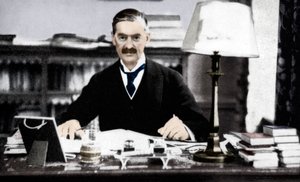 内维尔·张伯伦（Neville Chamberlain）1869-1940，英国首相，c1930年代1936 作者 不明