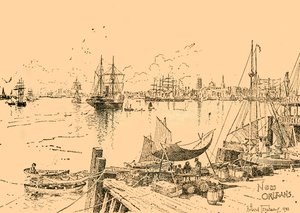 路易斯安那州新奥尔良，约建于1890年。 作者 不明