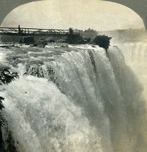 尼亚加拉！西方世界的奇迹……尼亚加拉大瀑布。美国纽约，1897年。 作者 不明