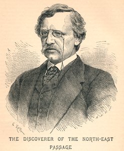 尼尔斯·阿道夫·埃里克·诺登斯基奥尔（Nils Adolf Erik Nordenskiold），1832-1901年，北极探险家，1893年 作者 不明