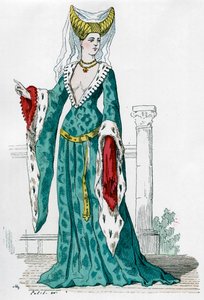 法国查理六世时代的贵族，1380年1882-1884年 作者 不明