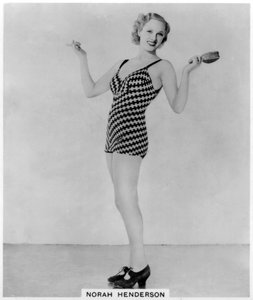 诺拉·亨德森（Norah Henderson），英国女演员，1939年 作者 不明