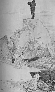 1895年4月7日，冰，地平线上的冰 作者 不明