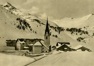 Obergurgl，蒂罗尔州，奥地利，c1935年。 作者 不明