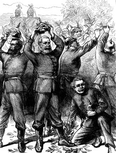 1871年3月，法普战争后德国人占领巴黎c1880 作者 不明
