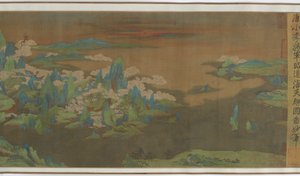 海洋之天，旭日东升，16-17世纪。 作者 不明