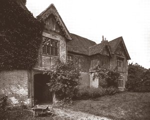 伯克郡奥克威尔庄园（Ockwells Manor），1894年。 作者 不明