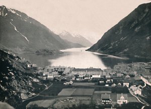 奥达（Odda），哈当厄尔（Hardanger），1914年。 作者 不明