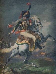 Chasseurs骑马装甲官。帝国卫队，c1812，1896年。 作者 不明
