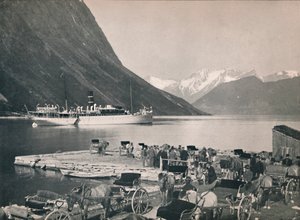 鹅，约旦峡湾，1914年。 作者 不明