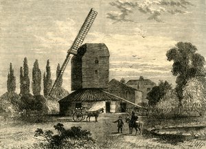 旧坎伯韦尔磨坊（camberwell Mill），建于1878年。 作者 不明
