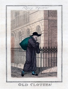 旧衣服！，菲茨罗伊广场，伦敦，1805年 作者 不明