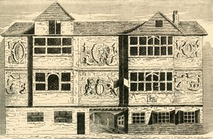老房子，前身是班克斯河畔，建于1878年。 作者 不明