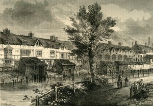 伦敦街（Dockhead）的老房子，约建于1810年，建于1878年。 作者 不明