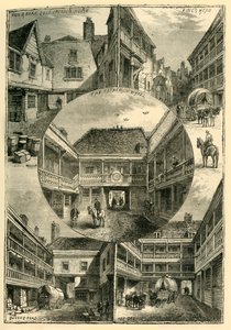 绍斯沃克的旧旅馆，建于1878年。 作者 不明
