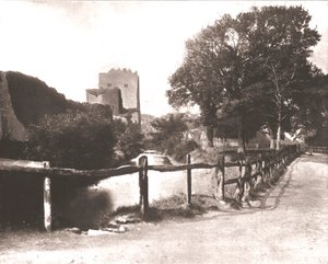 老护城河，汉普郡波特切斯特城堡，1894年。 作者 不明