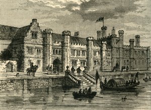 格林威治老宫，1630年，c1878年。 作者 不明