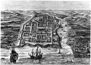 圣多明哥老城，1873年 作者 不明