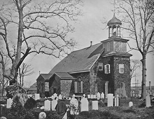瑞典老教堂，威尔明顿，德尔，约建于1897年。 作者 不明