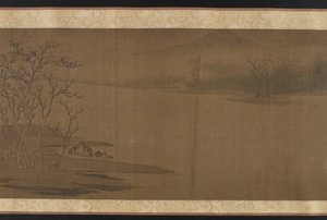 古树寒鸦》，赵大年风格，元或明代，14世纪。 作者 不明