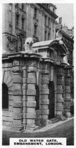 旧水闸，路堤，伦敦，c1920年代 作者 不明