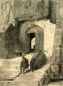 老白厅楼梯，c1878年。 作者 不明