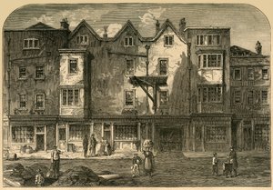 于1823年在Shoe Lane的Oldbourne Hall，1897年。 作者 不明