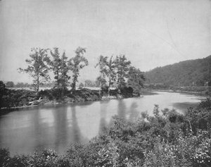 大约在1897年，在新佛罗伦萨附近的Conemaugh上。 作者 不明