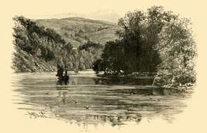 在韦恩弗利特（Waynefleet）的飞镖上，1898年。 作者 不明