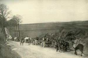 1919年，《前往战ren之路》。 作者 不明