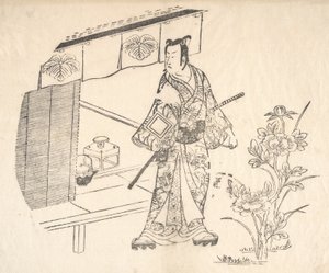磨损的旧块中的六个印象之一。 作者 不明