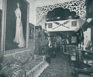 桑多研究所的接待室之一，c1898 作者 不明