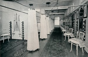 宽敞的健身室之一，c1898 作者 不明