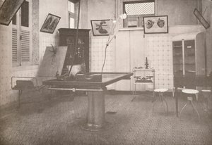 法医服务室，1914年 作者 不明