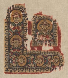 从上衣装饰Gammadion和Segmentum，500年代。 作者 不明