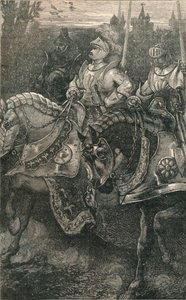 奥特本（Otterburn-The Hotspur），1388，c1910 作者 不明