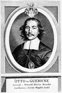 奥托·冯·格里克（Otto von Guericke），德国发明家，工程师和物理学家，1672年 作者 不明