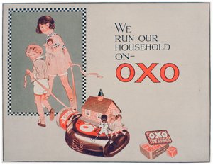 Oxo advert，1922年 作者 不明