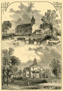 帕丁顿教堂（Paddington Church）：1750和1805，c1876。 作者 不明