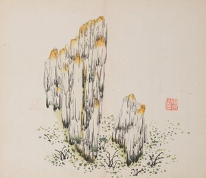 石竹斋的页面。 作者 不明
