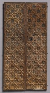 一对门，1400年代初期。 作者 不明