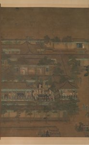 宫廷宴会。 作者 不明