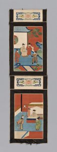 屏风板，中国，清朝1644-1911年，1875-1900年。 作者 不明