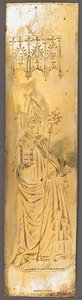 圣主教三联画中的面板，德国，15世纪中期。 作者 不明