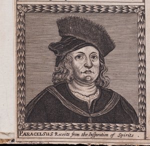 Paracelsus来源：Inspirati勋章，1659年 作者 不明