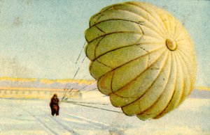 降落伞降落，1932年。 作者 不明